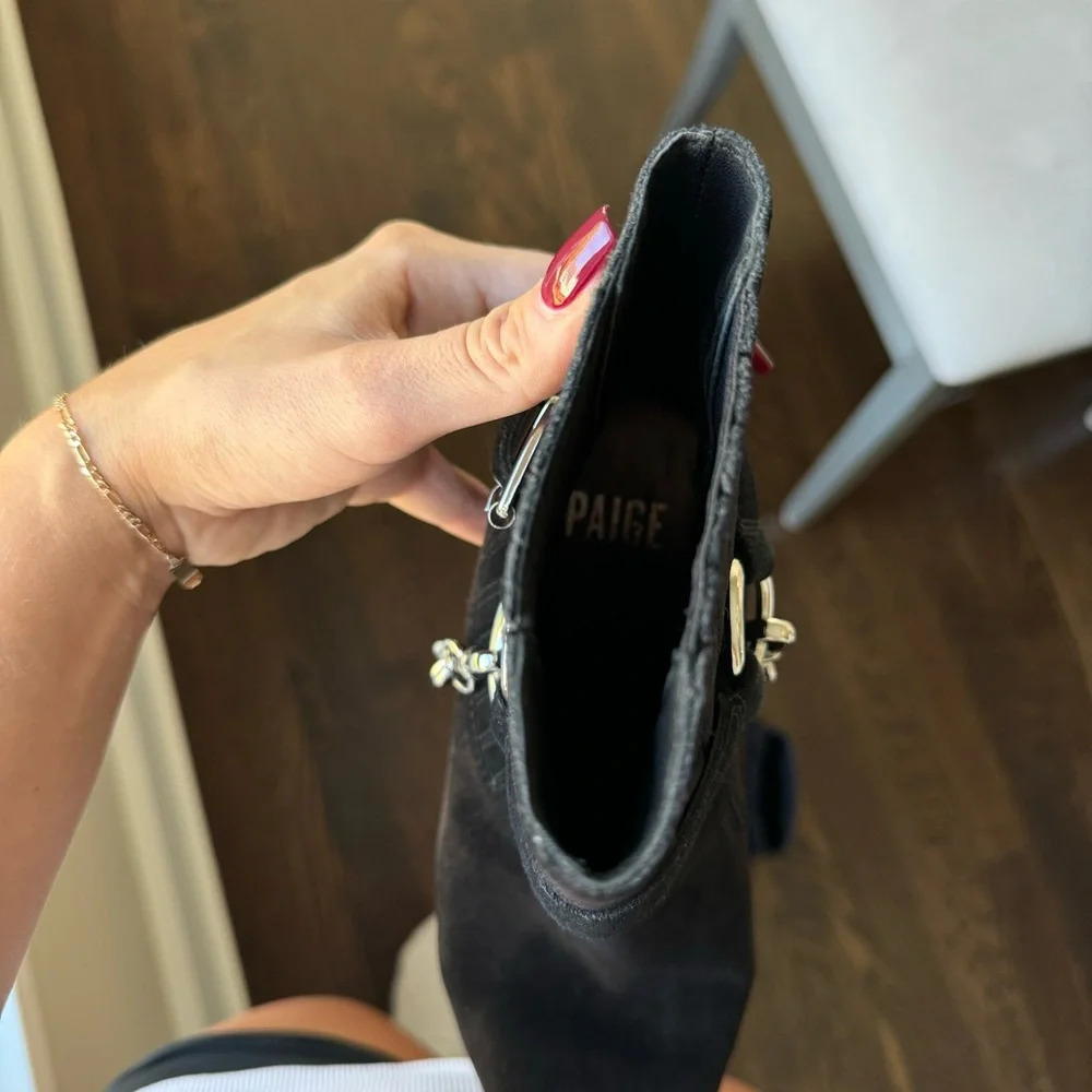 Paige Black London Harness Bootie - Picture 10 of 10